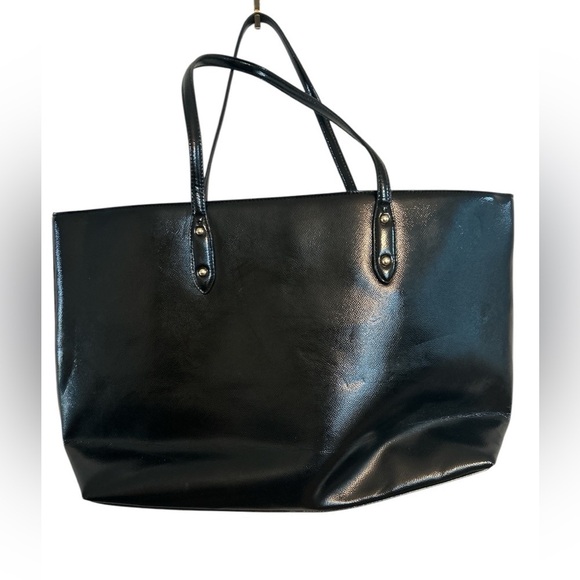 Victoria’s Secret Black Patch Large Tote - Picture 2 of 8